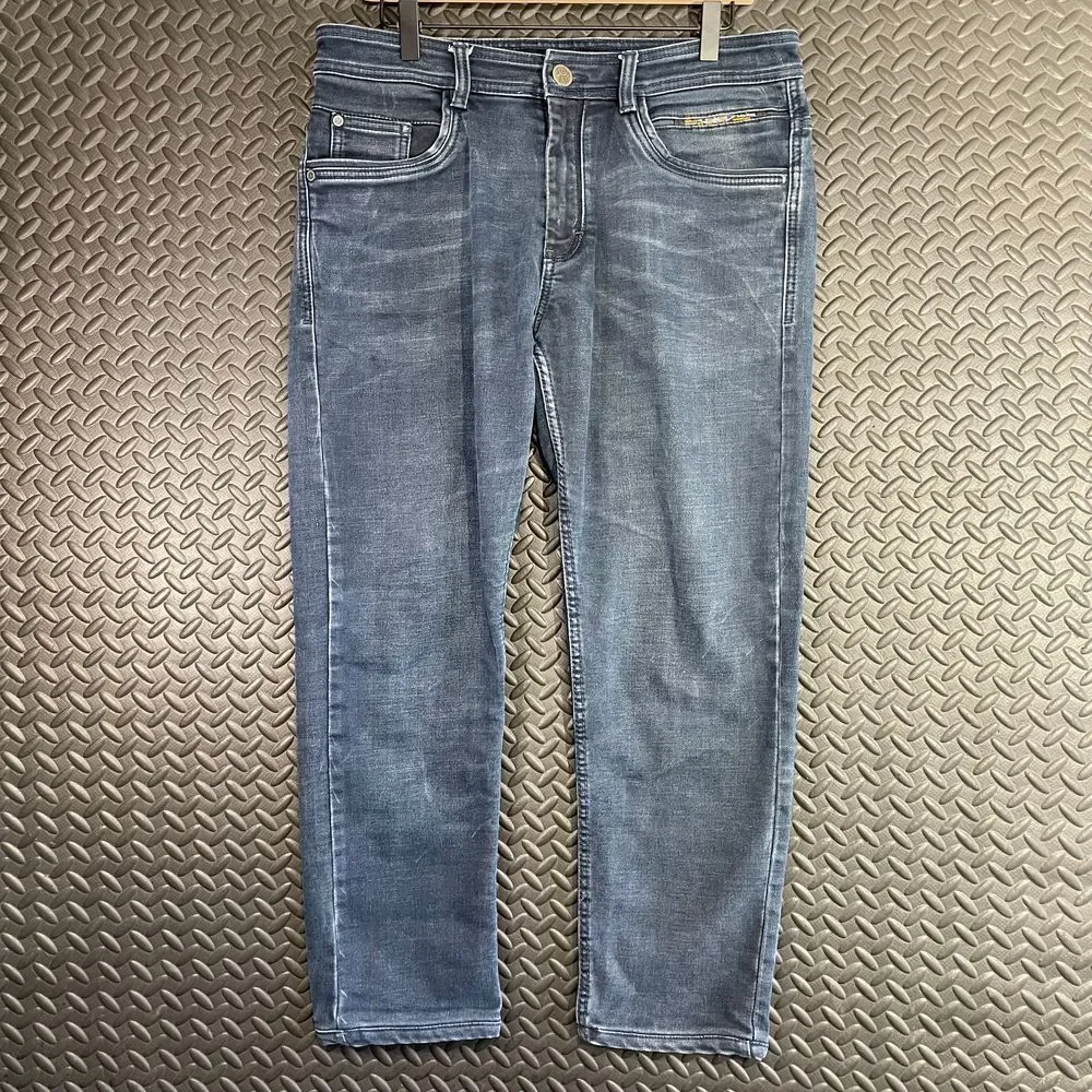 Rookies‎ Jeans Live Wild Live Free Blue Denim Jeans Casual Wear Men's Size 34